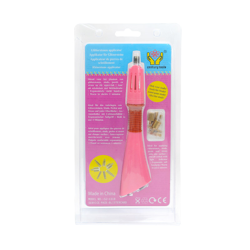 Aplicador hotfix cautin Stone fucsia con interruptor x und (copia)