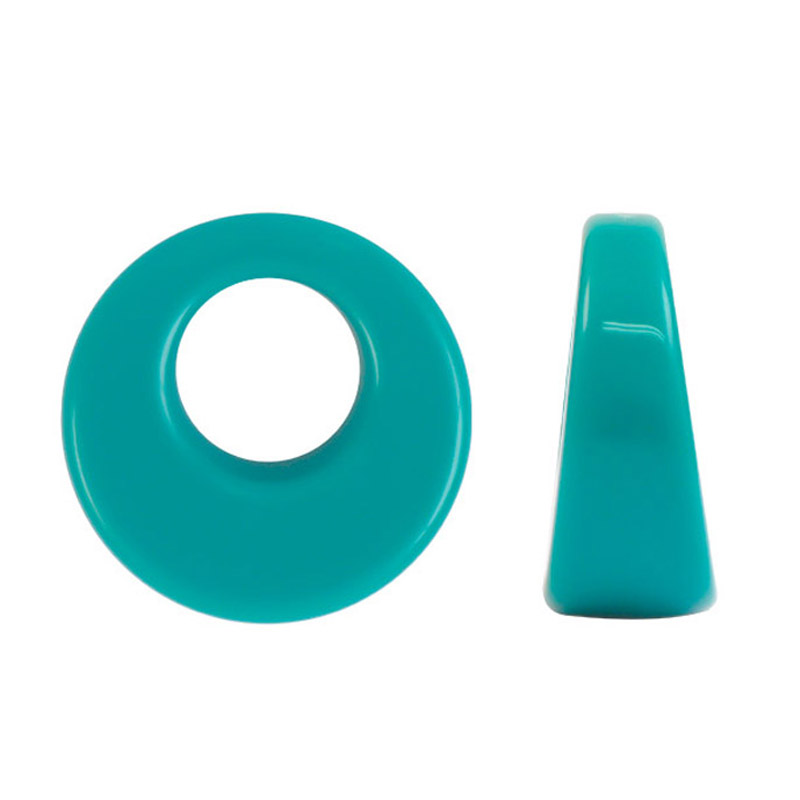 Tagua S-1767 turquesa 17 35x15mm x und