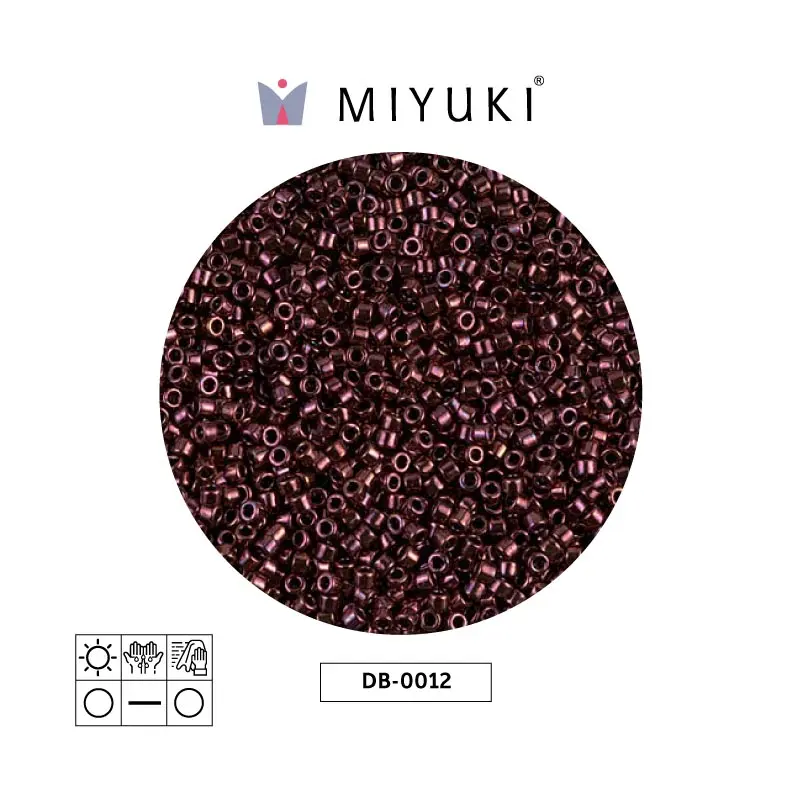 Miyuki delica 11/0 DB0012 raspberry metallic x 50g