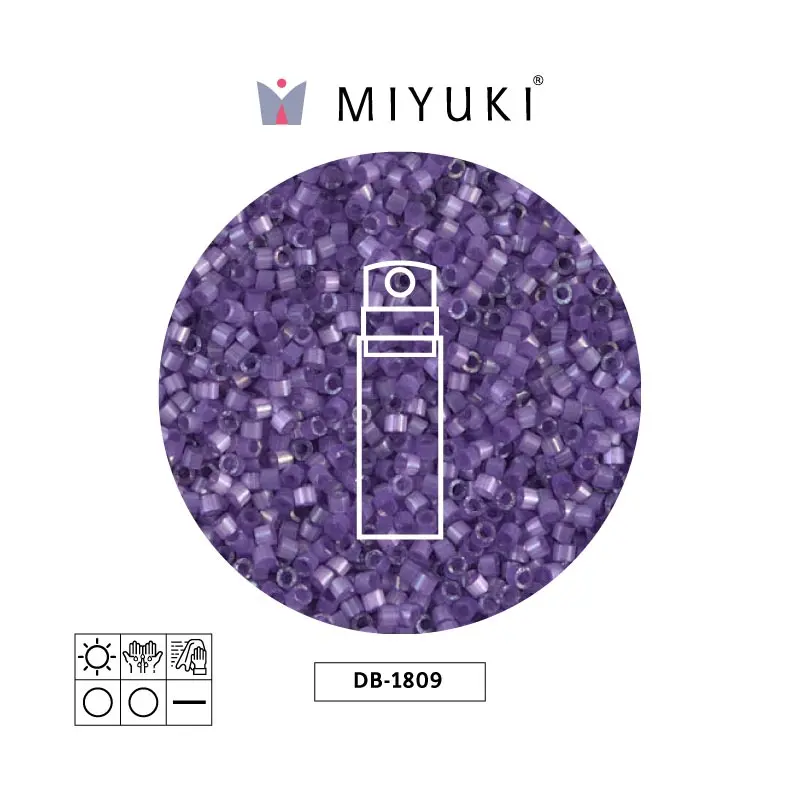 Miyuki delica 11/0 DB1809 lilac satin x 10g