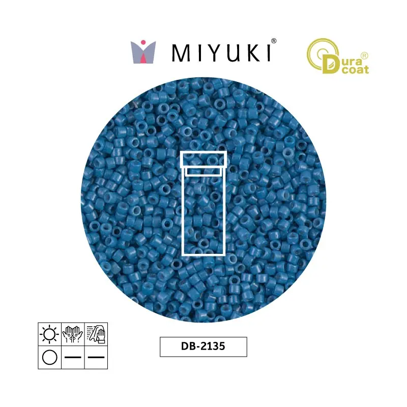 Miyuki delica 11/0 DB2135 opaque juniper berry x 3g