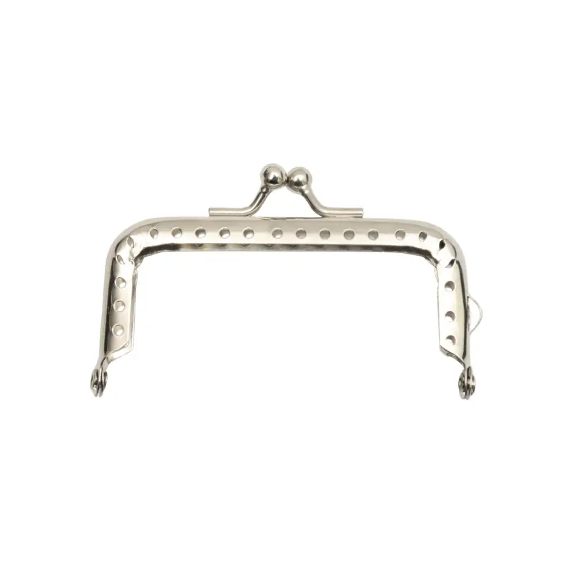 Marco de bolso para tejer niquel 8cm x und