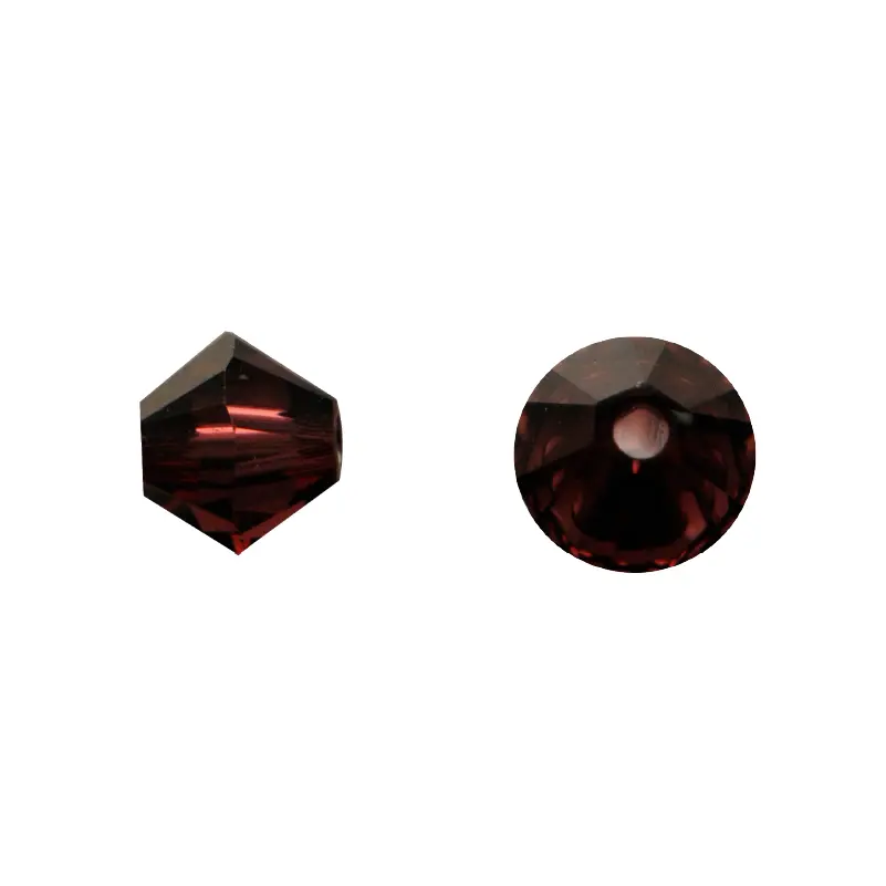 5328 swarovski rombo burgundy 4mm x 24 unidades