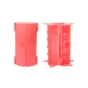 Organizador de hilos fucsia x 25 espacios