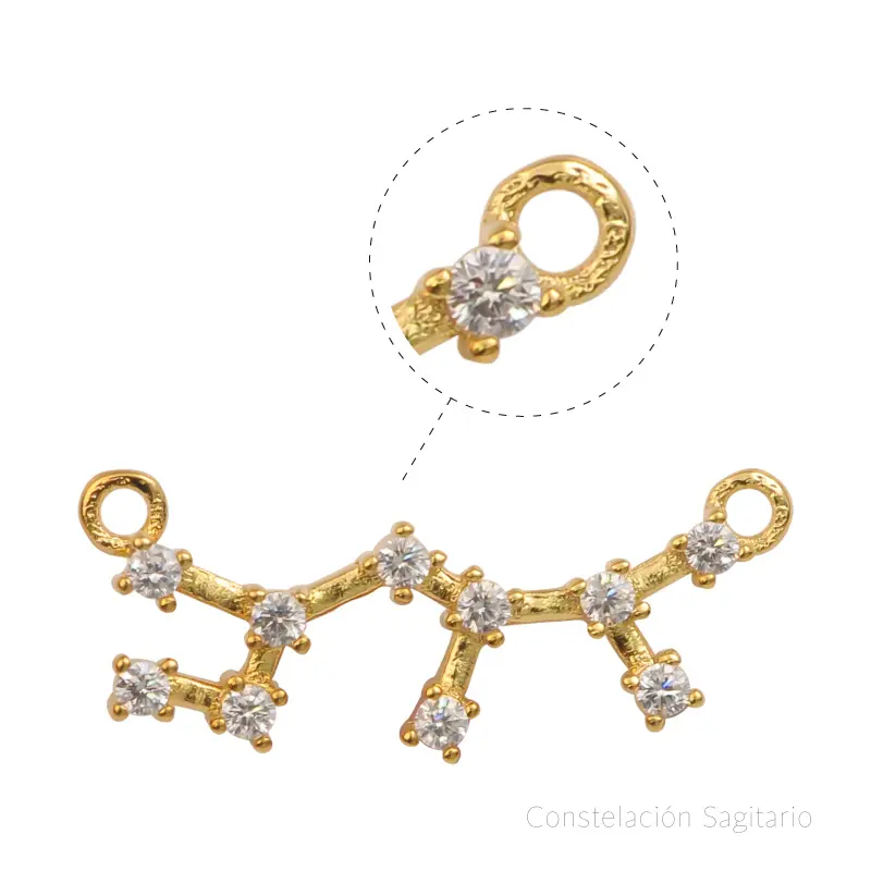 Dije micropave zodiaco sagitario/Golfi x und