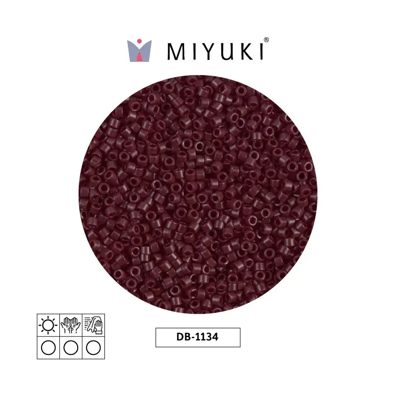 Miyuki delica 11/0 DB1134 opaco currant x 50g