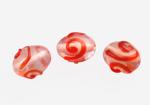 [24817] Vidrio hindu 10X13mm oval GND-7 x und