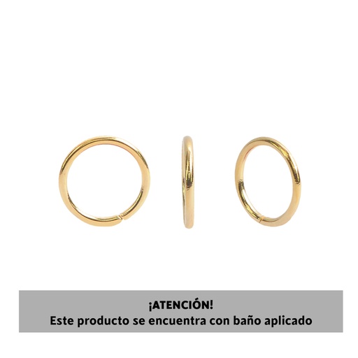 [29320] Argolla JR-1.0x10mm/ Baño Golfi x und