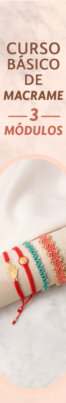 Macramé básico aplicado a la bisutería
