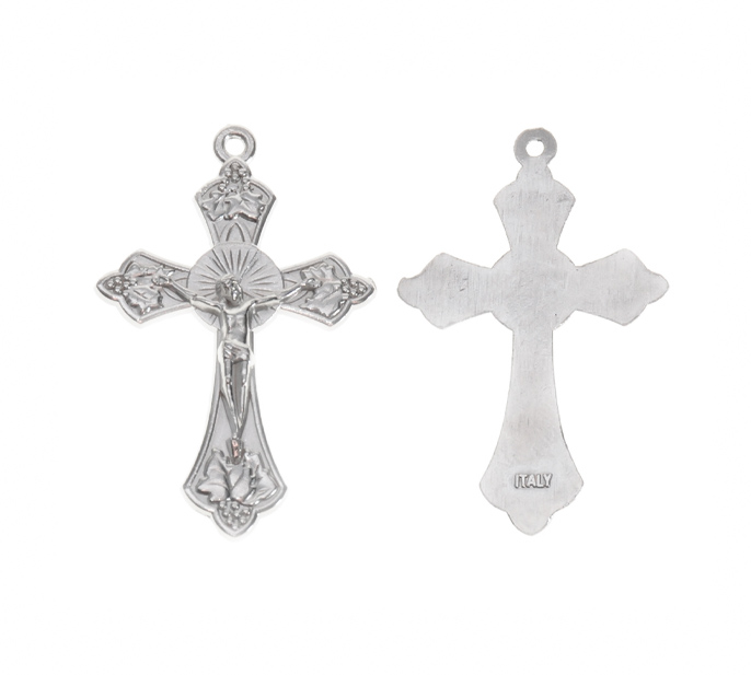 Cruz Cristo 34 34x22mm/NQ x 10unds