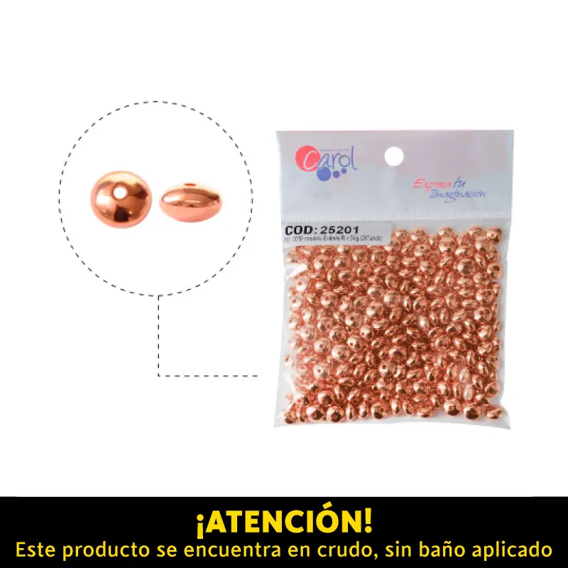 Plastimetal W019 rondela 8x4mm/R x 50g (297unds)