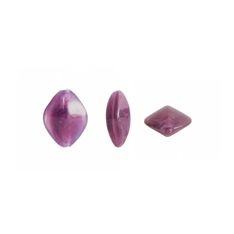 Acrílico Oval 17x14mm AAB-51153-17 purple E-14 x 50g(Aprox 68und)
