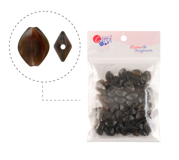 Acrilico oval 17x14mm AAB-51153-17 color E-12 x 50 gramo