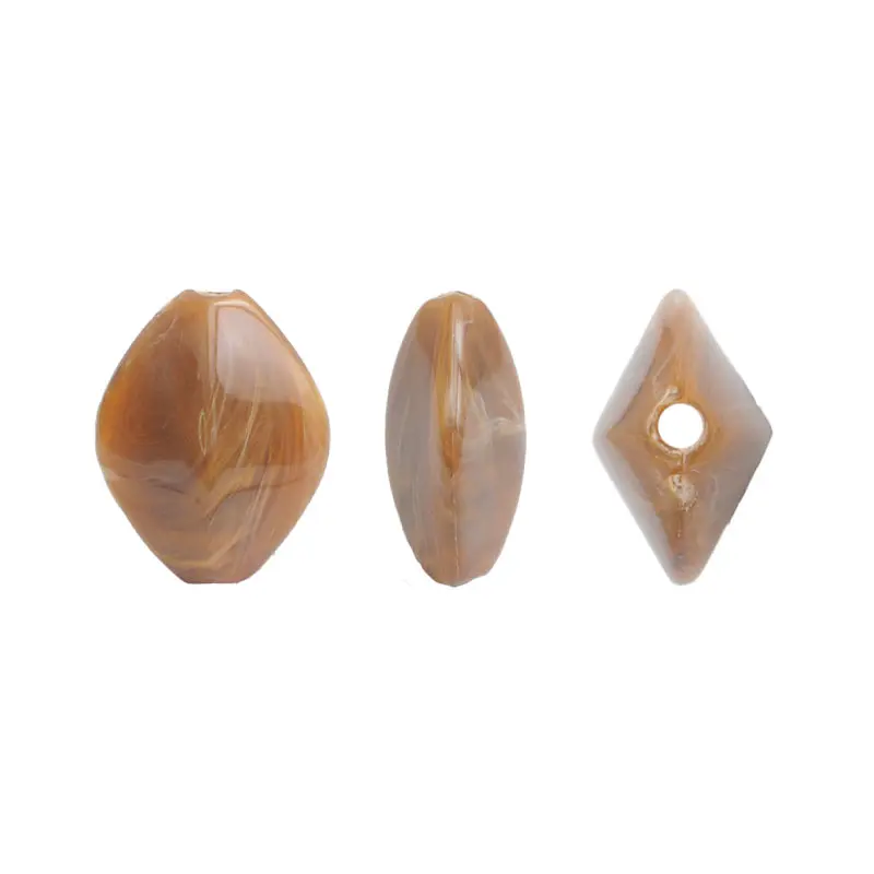 Acrilico oval 17x14mm AAB-51153-17 cafe A-6 x 50g(Aprox 68und)