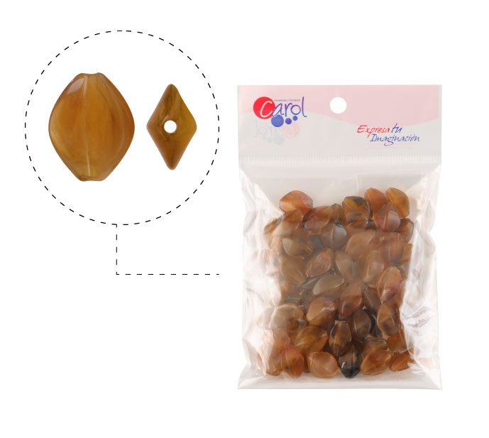 Acrilico oval 17x14mm AAB-51153-17 color E-13 x 50 gramo