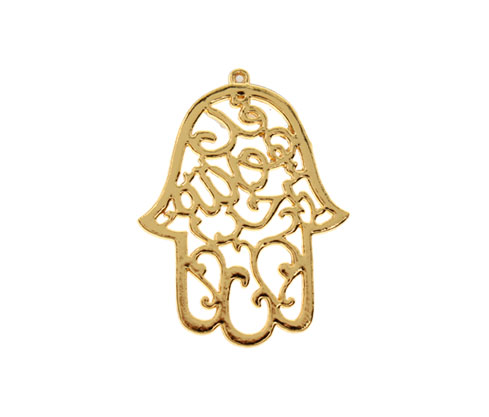 mano de fátima 58x43mm H-9395/golfi x und
