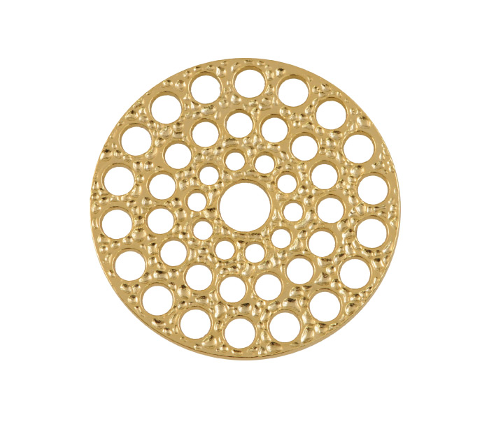 Pendiente redondo 72mm H-9810/rodio x und