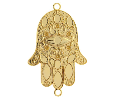 mano de fátima 89x57mm H-25707/golfi x und