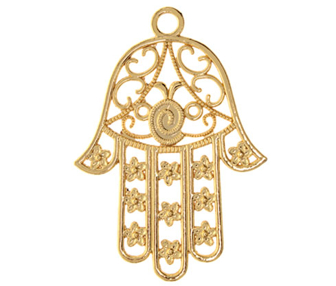 mano de fátima 88x62mm H-10831/golfi x und