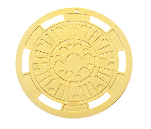 Dije mandala lineas ref 2017 64mm/rodio x und