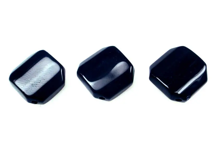 Acrilico 3051 rombo plano jet 12x6mm x 50 gr
