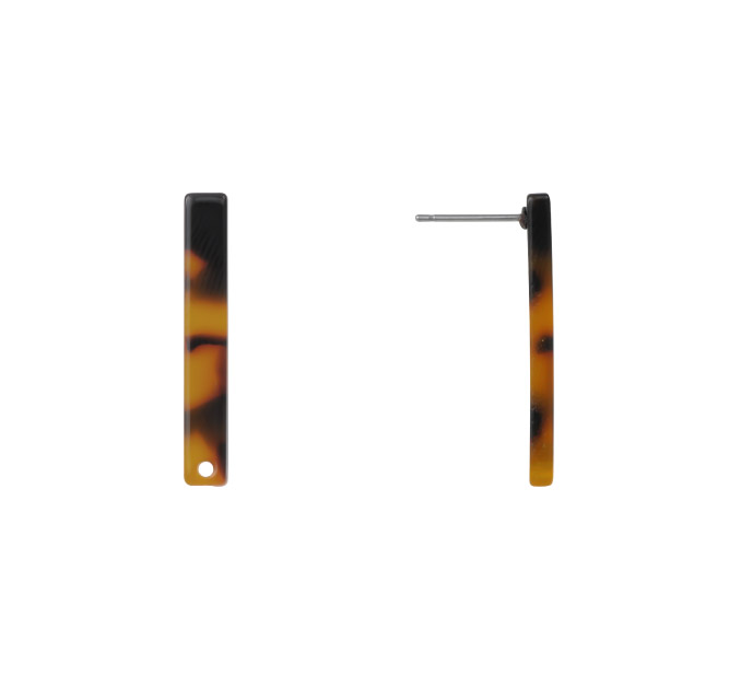 Topo arete barra poliester 587-1A 5x30mm A301 x par