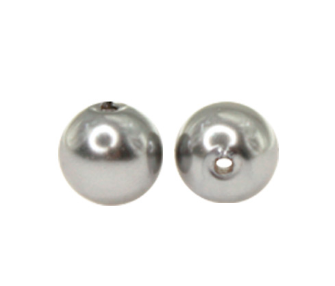 Perla sintetica redonda 8mm gray A-22 bolsa x 1000 und