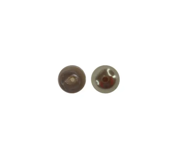 Perla sintetica redonda 8mm lt smoked topaz CX-43 bolsa x 1000 und