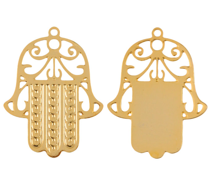 Dije mano ref 3090 37x28mm/rodio x und