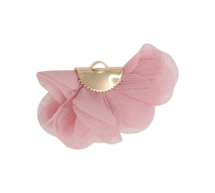 Borla velo 4cm 9 vintage rose x und