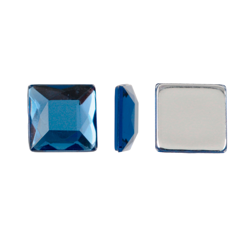 Acrilico K1014 cuadrado plano 10mm montana 17 x und