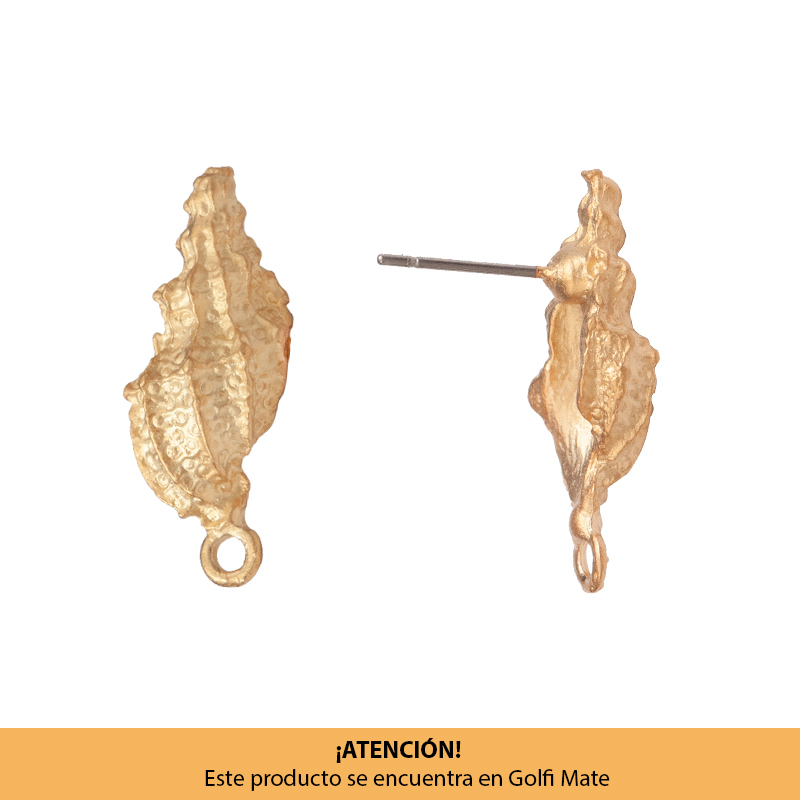 Topo caracol 23x10mm/GM x par