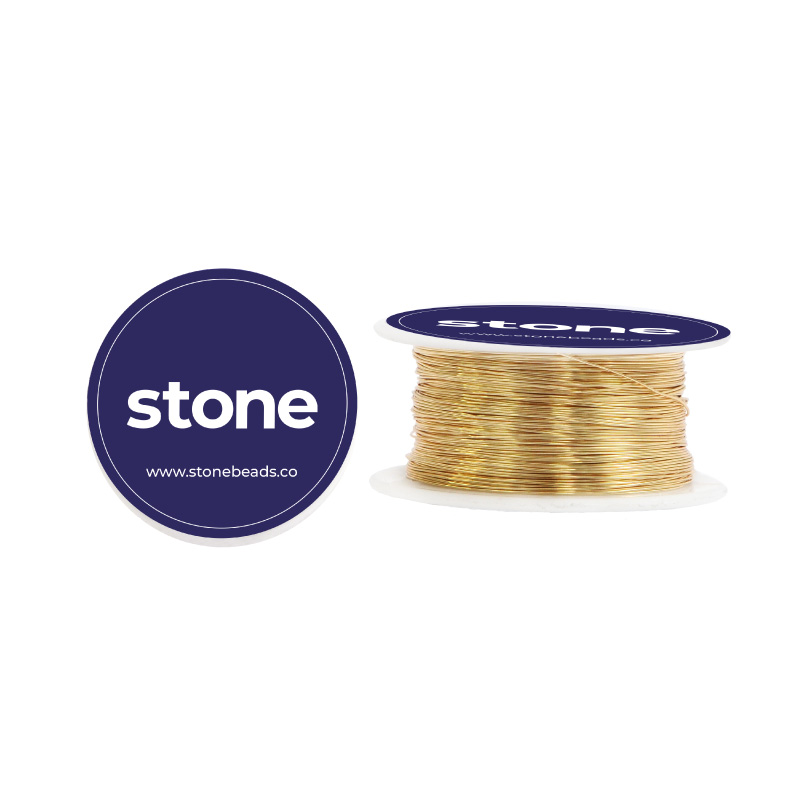 Alambre para bisuteria stone N.28 0.30mm x 27 metros