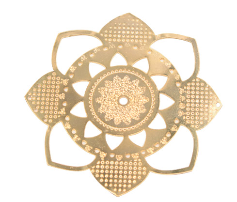 Dije estrella #17 ref 2504 64x63mm/rodio x und