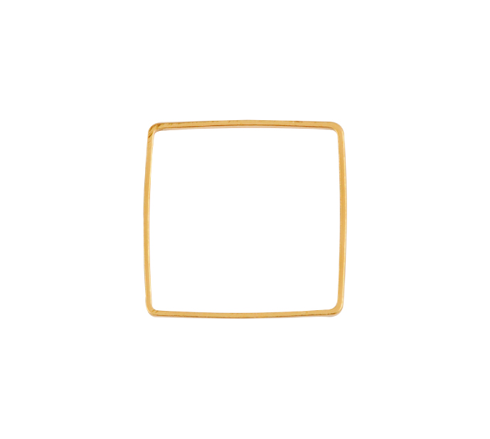 Marco cuadrado 16mm/rodio x und