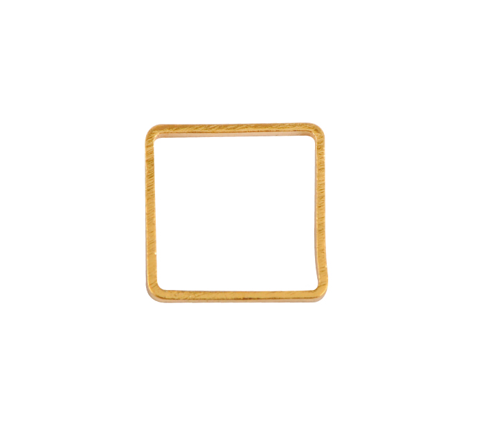 Marco cuadrado 8mm/rodio x und