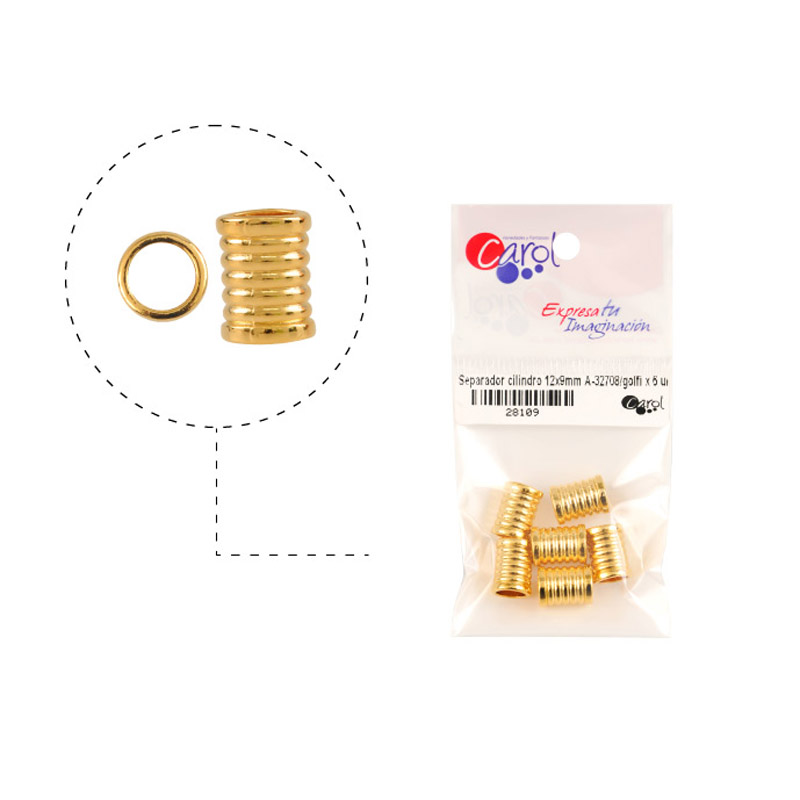 Separador cilindro 12x9mm A-32708/golfi x 6 und