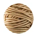 Alambre bullion - french wire 0.7mm khaki x 5g