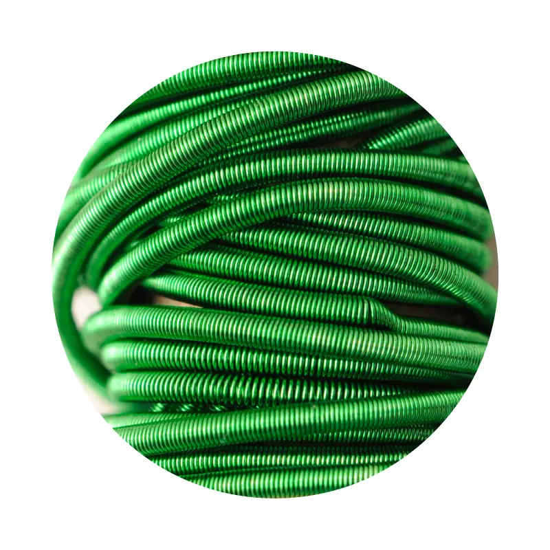 Alambre bullion - french wire 0.7mm verde x 5g
