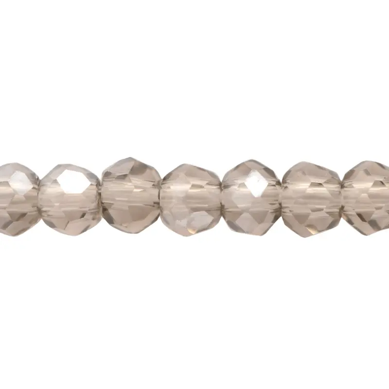 Murano rondela facetada 2mm black diamond 21AB x 156unds