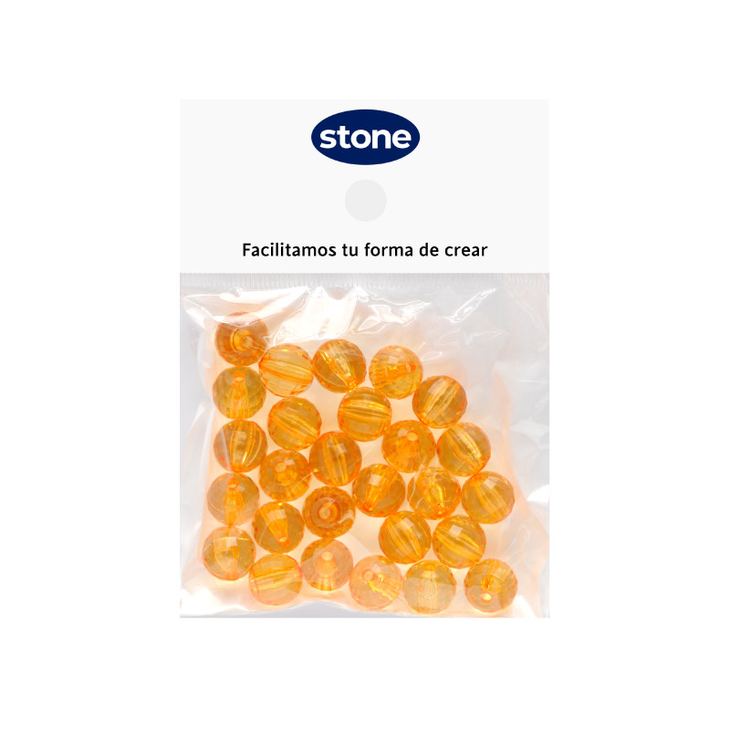 Acrilico PB351 14MM redonda surtido x 40 gr