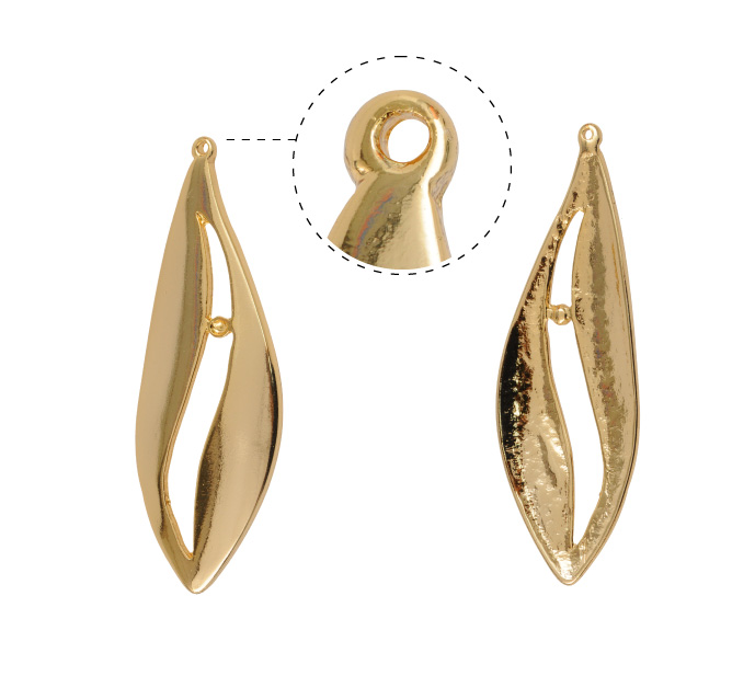 Herraje hoja BI1477 27x81mm GP x und