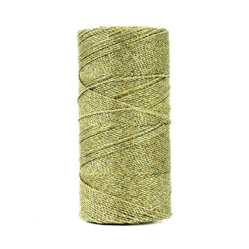 Cordon encerado linhasita 1mm dorado x 168m
