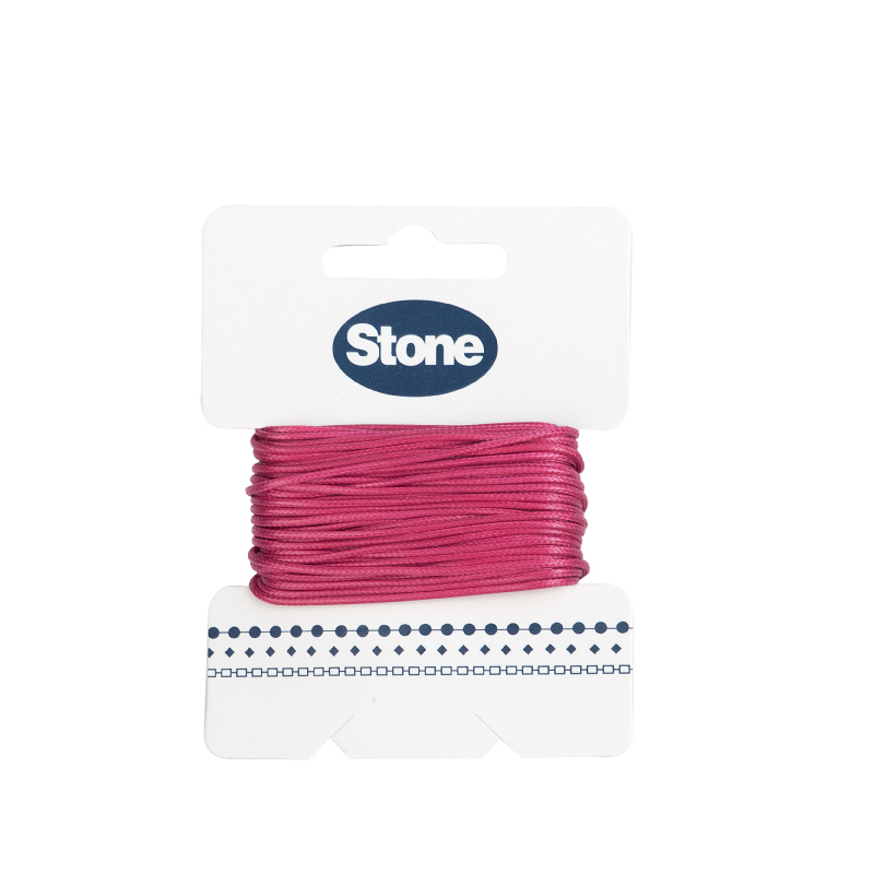 Cordon vibora 1mm 138 fucsia x rollo 8m