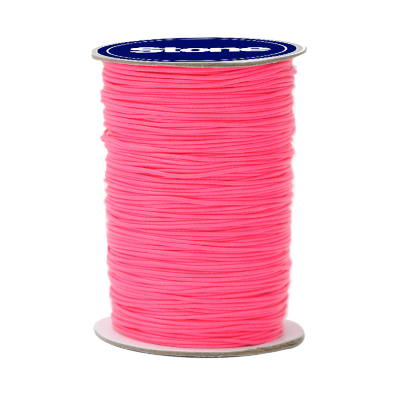 Cordon vibora 1mm 161 fuchsia neon x rollo 160m