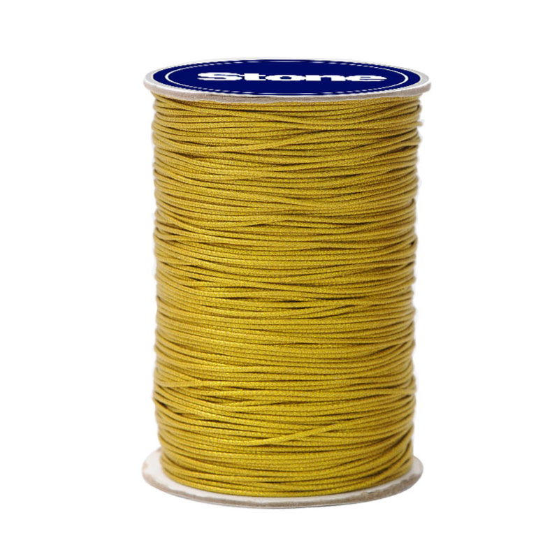 Cordon vibora 1mm dorado x Rollo 160m