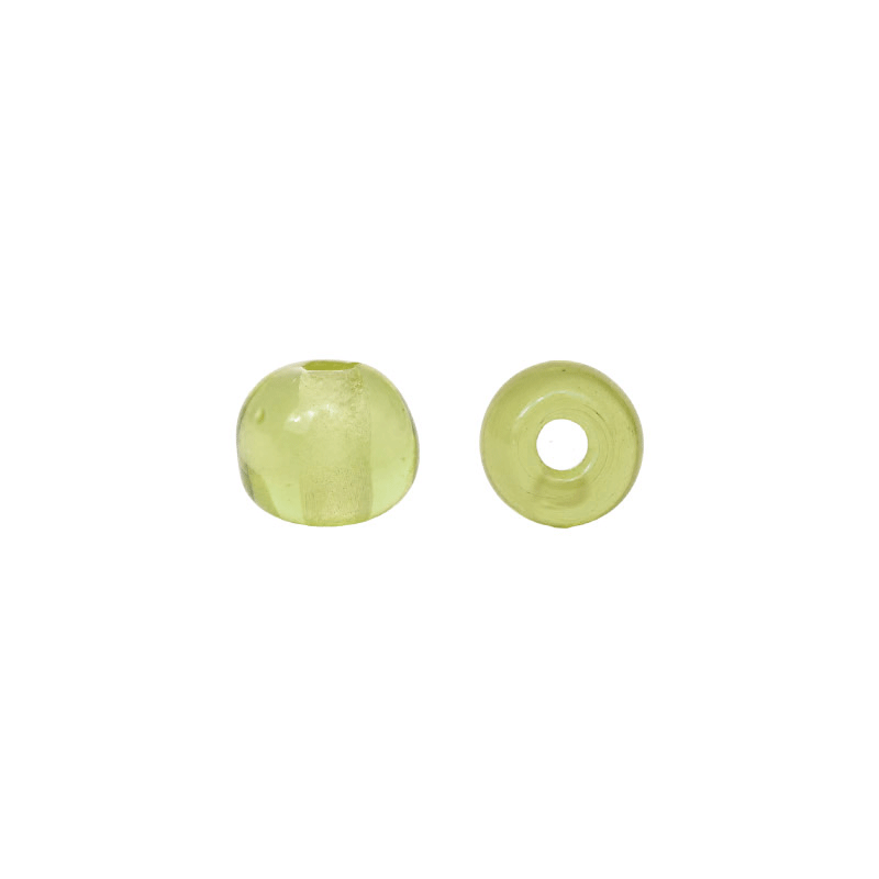 Vidrio hindu 6mm redondo olivine 93 x und