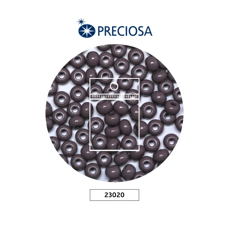 Mostacilla checa preciosa 4mm OP amatista x 50g