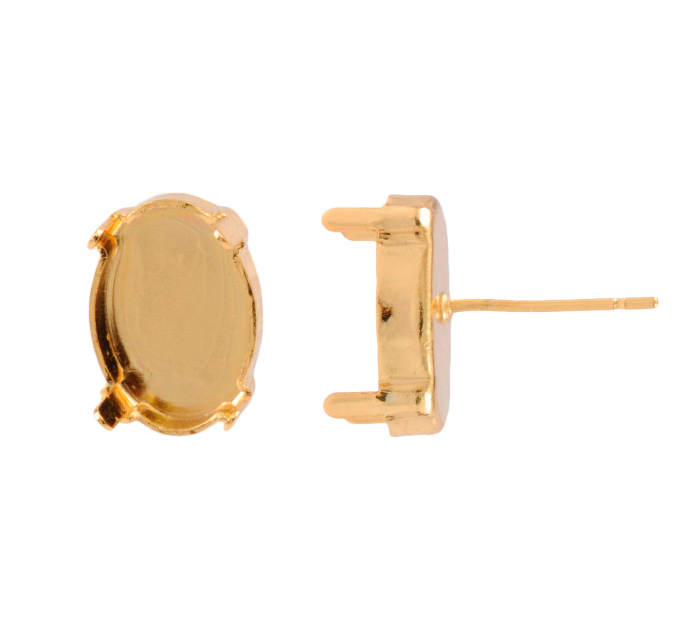 4120CH setting topo arete 14x10mm/rodio x par