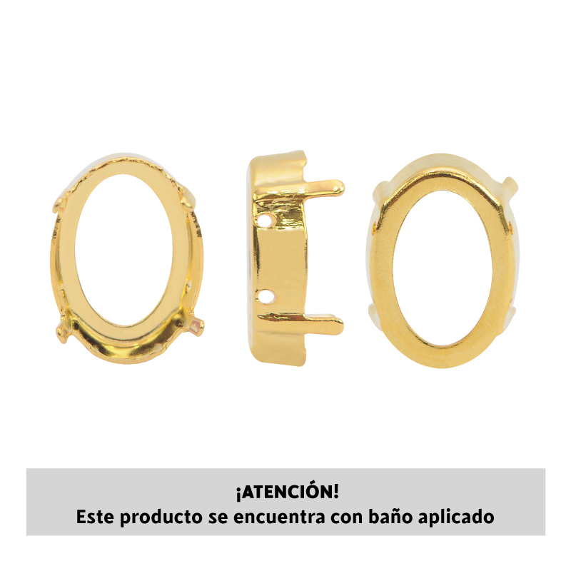 4120DE setting para coser 18x13mm/rodio 4 huecos x 2unds